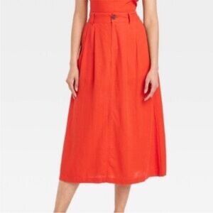 a new day Women's A-Line Skirt - Bright Orange
